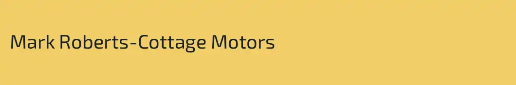 Mark Roberts-Cottage Motors